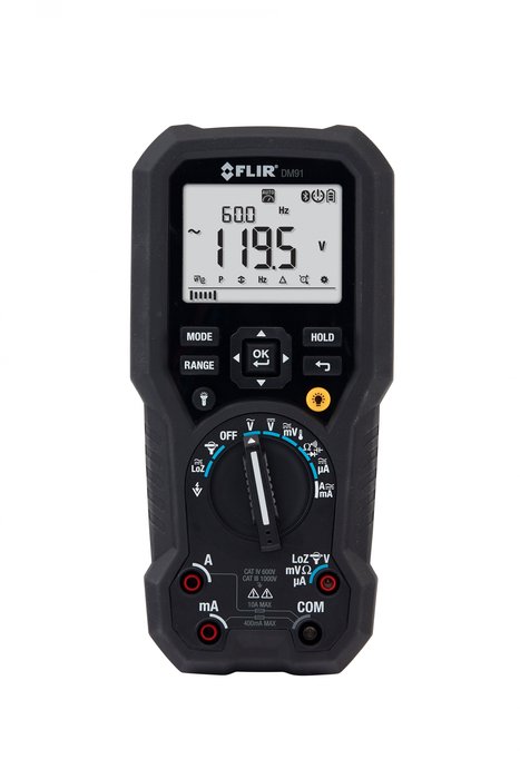 FLIR annonce la sortie du multimètre industriel TRMS FLIR DM91